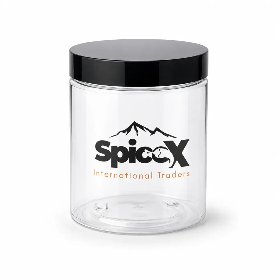 Round Plastic Jar packaging